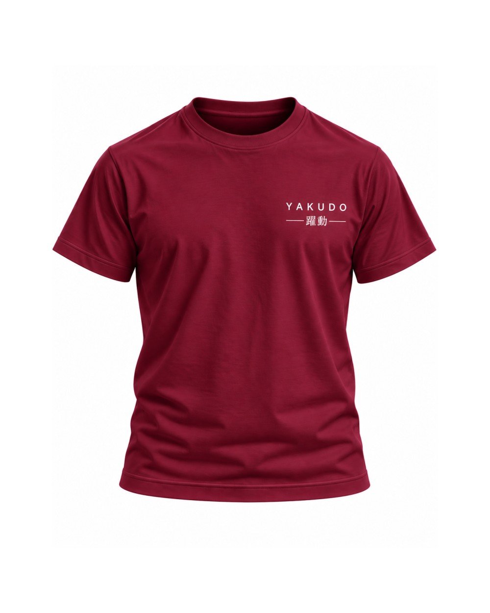 YAKUDO T Shirt in Burgundy